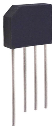 HY Electronic Corp Bridge Rectifier, 4A, 1000V, 4-Pin