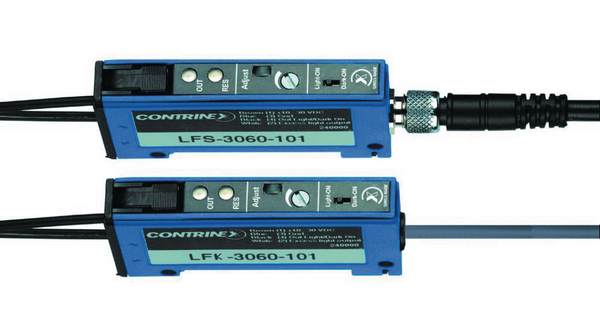 Contrinex from Molex Fibre Amplifier 200 mm, PNP Output, IP64, 10 → 30 V dc
