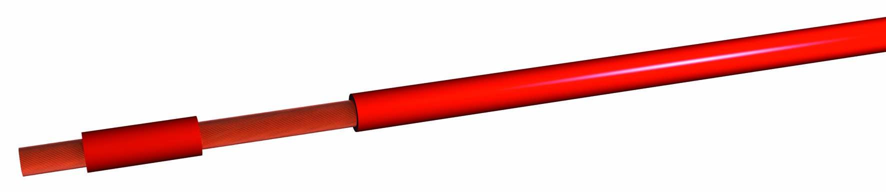 RS PRO Red 16mm² Hook Up Wire, 6 AWG, 100m, PVC Insulation