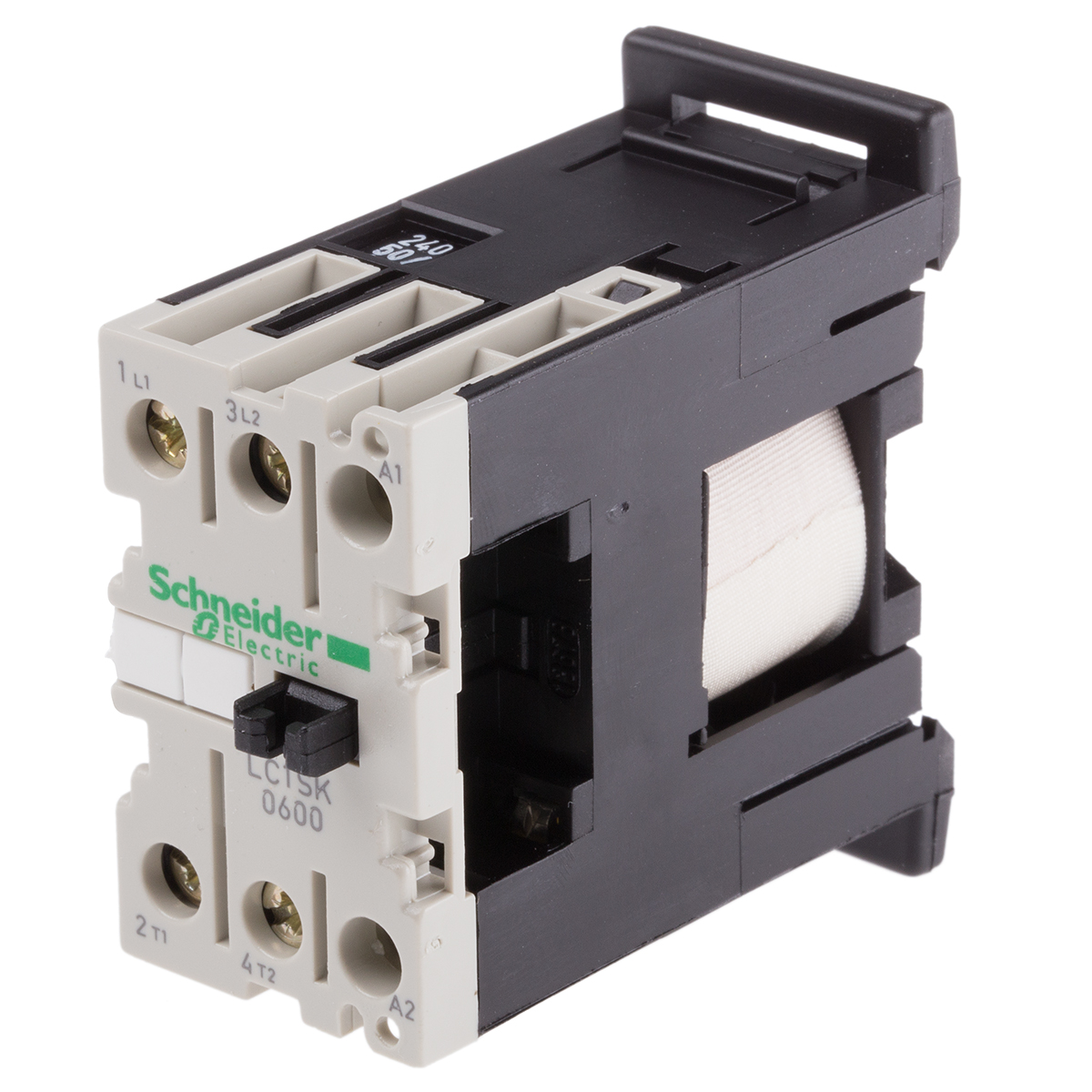Schneider Electric TeSys SK LC1S Contactor, 240 V ac Coil, 2-Pole, 6 A, 2NO, 690 V ac