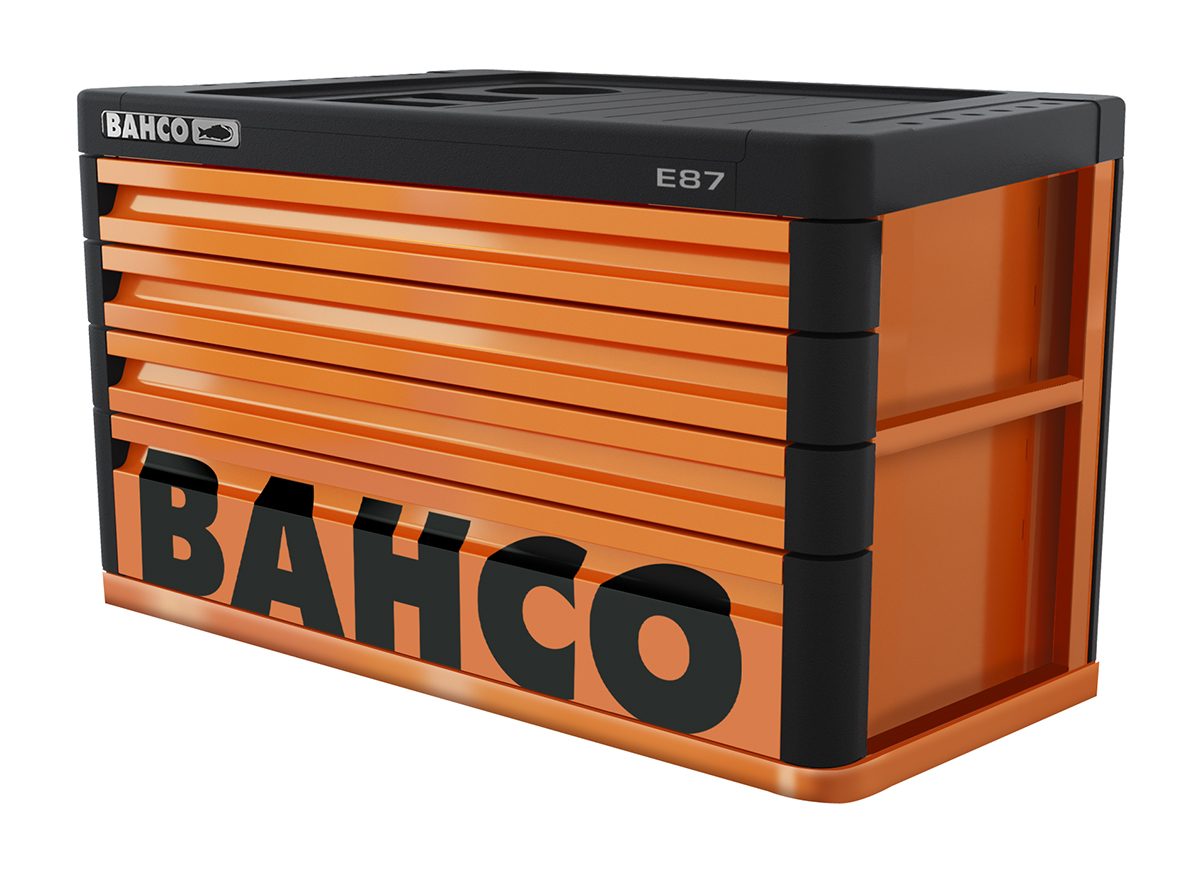 Bahco 4 Drawer Solid Steel Tool Chest