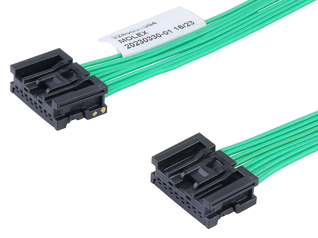 Molex 8 Way Female Crimped Terminal to 8 Way Female Crimped Terminal Wire to Board Cable Assembly, 150mm