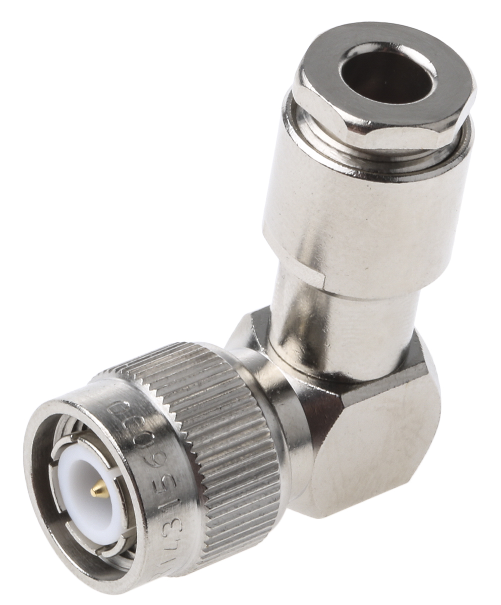 Radiall, Plug Cable Mount TNC Connector, 50Ω, Right Angle Body