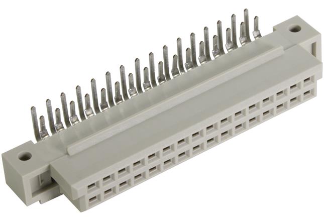 HARTING DIN 41612 32 Way 2.54mm Pitch, Type DIN 41612 Connector, 3 Row, Horizontal DIN 41612 Connector, Socket