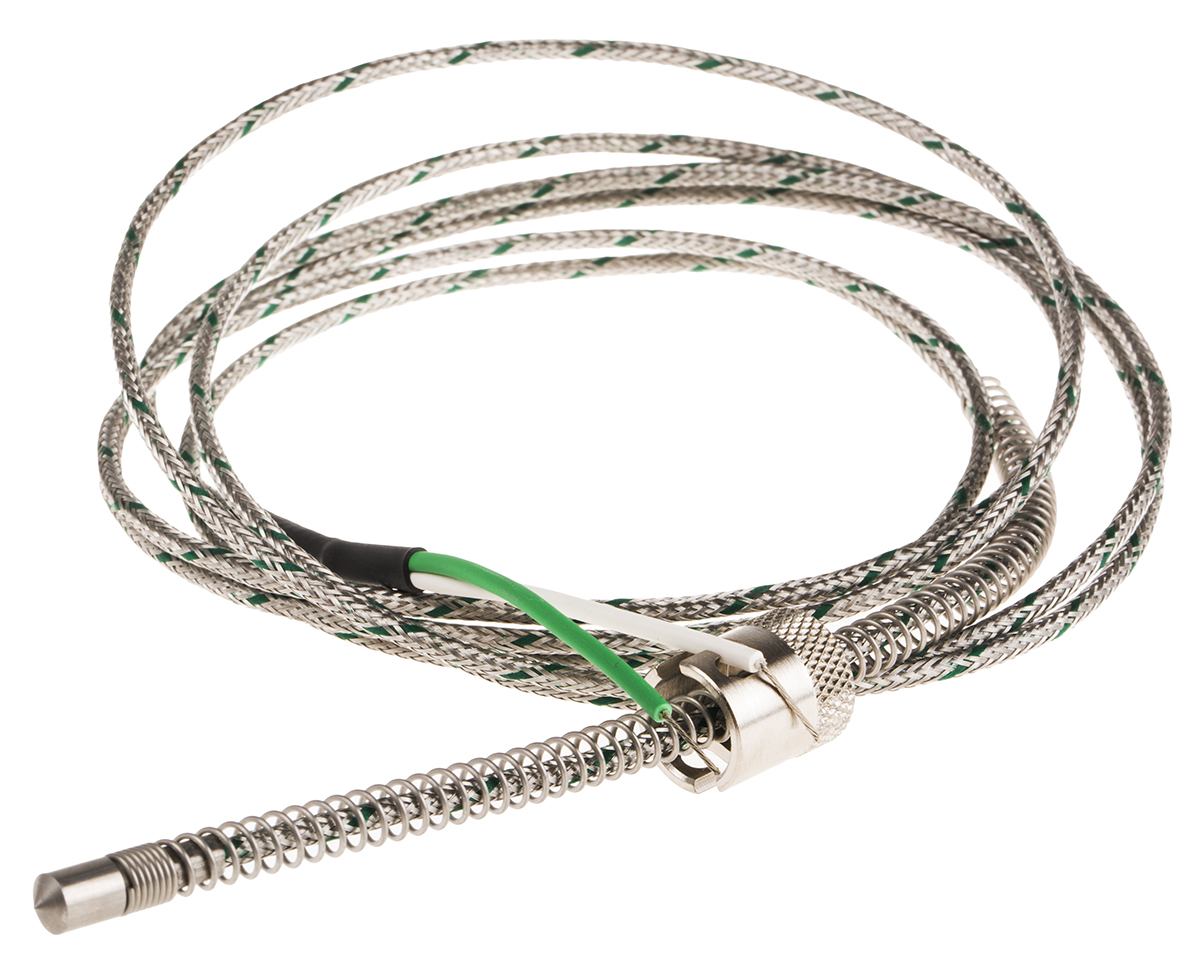 RS PRO Type K Thermocouple 170mm Length, 6mm Diameter → +400°C