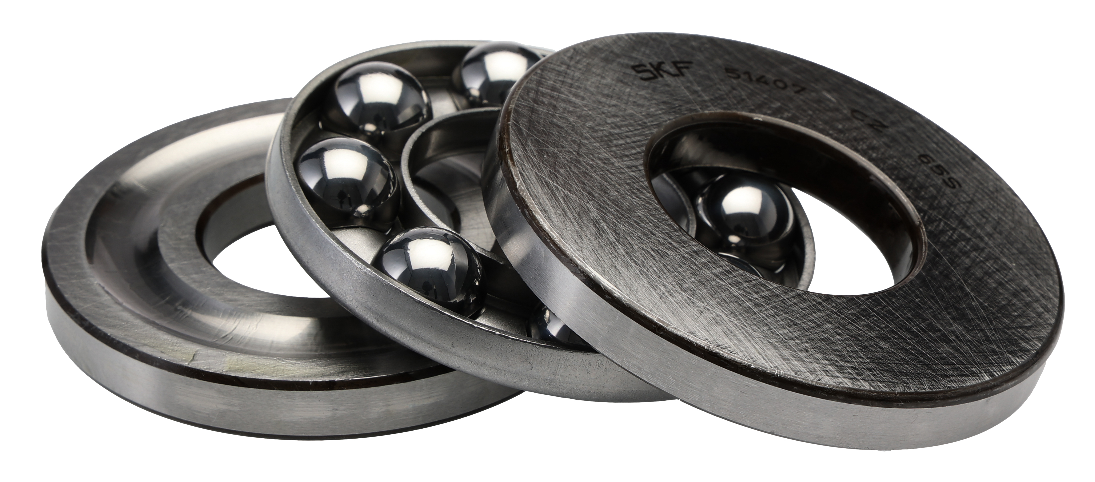 SKF 51407 1 Row Thrust Ball Bearing - 35 mm ID, 80 mm OD