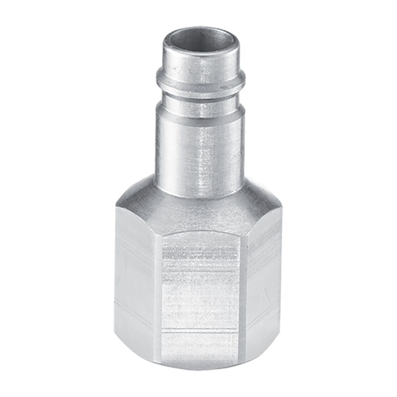 PREVOST Treated Steel Female Plug for Pneumatic Quick Connect Coupling, G 3/4 Female Threaded
