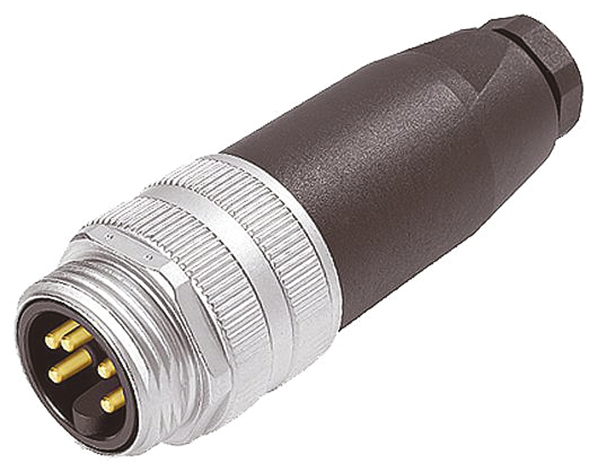 Murrelektronik Limited Circular Connector, 5 Contacts, Cable, 7/8 in Connector, Plug, Male, IP65, IP67, 7000 Series