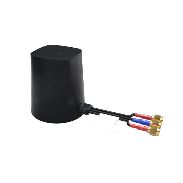 Taoglas MA343.A.LBI.001 Round Multi-Band Antenna with SMA Connector, 4G, 5G