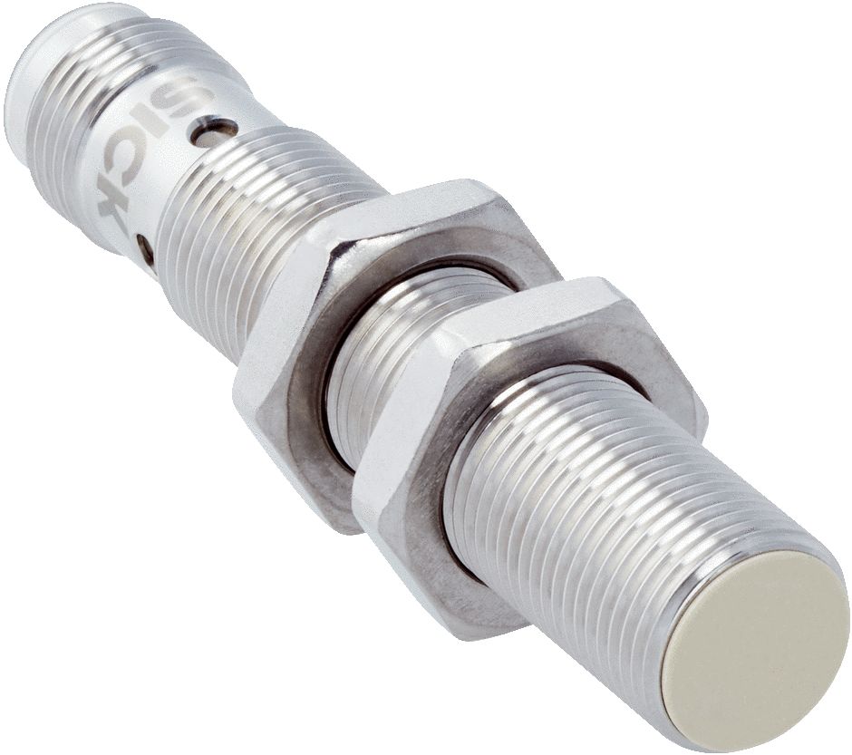 IMF Series Inductive Barrel-Style Inductive Proximity Sensor, M12 x 1, 4 mm Detection, PNP Output, 10 → 30 V dc,