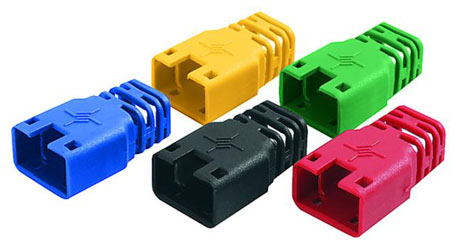 Telegartner, MP8 Boot for use with J00026A0165 MP8 RJ45 plug and Ø 6.0 mm cable
