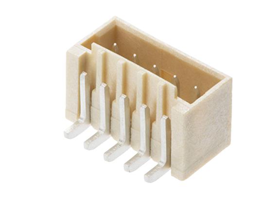 Molex 87437 Series Vertical Surface Mount PCB Header, 5 Contact(s), 1.5 mm Pitch, 1 Row, Shrouded