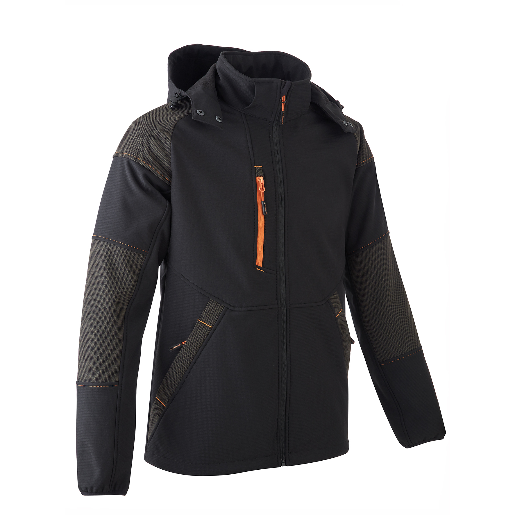 Coverguard 5YKY310 Black, Breathable, Cold Resistant, Waterproof, Windproof Jacket, XL