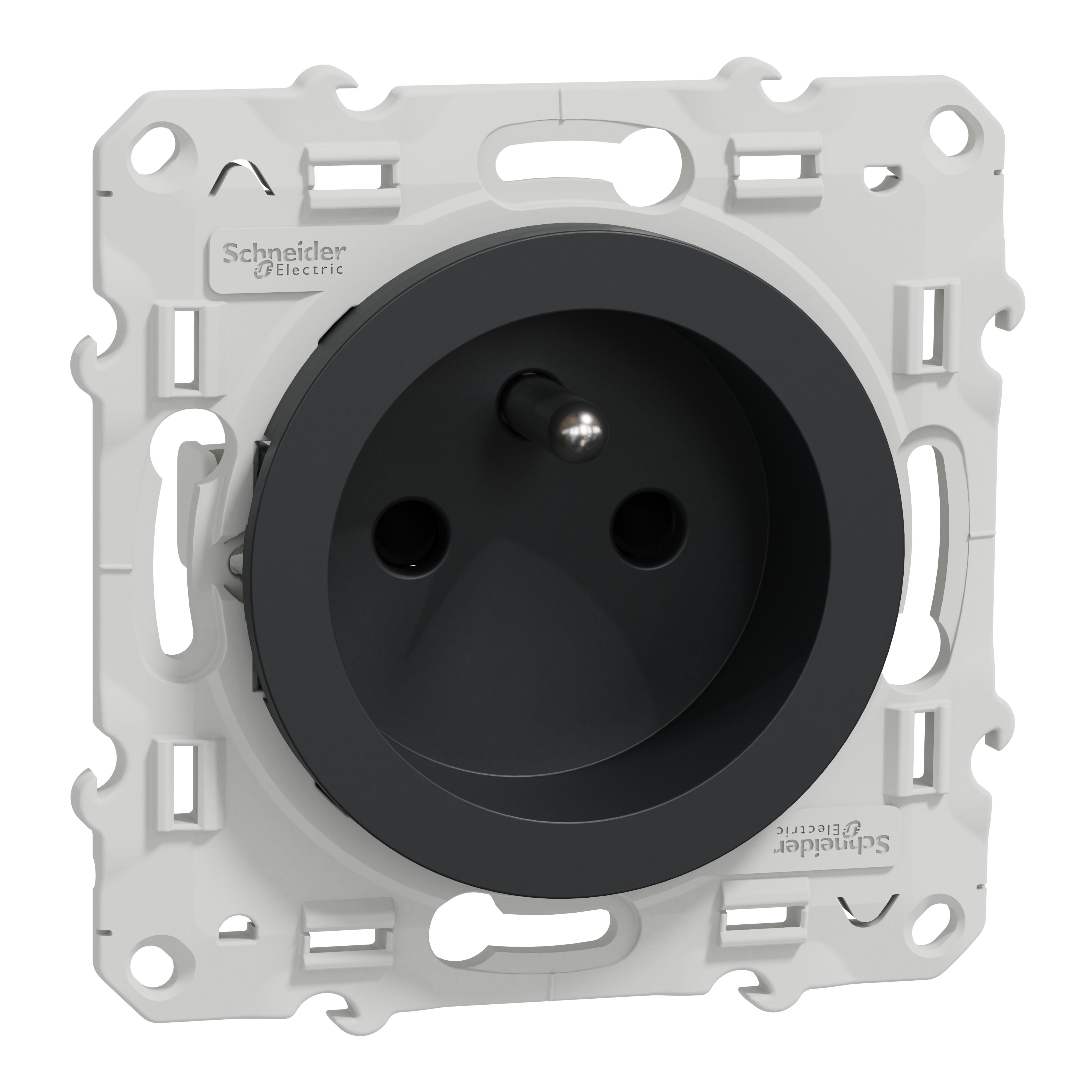 Schneider Electric Anthracite, 1 Gang, Odace