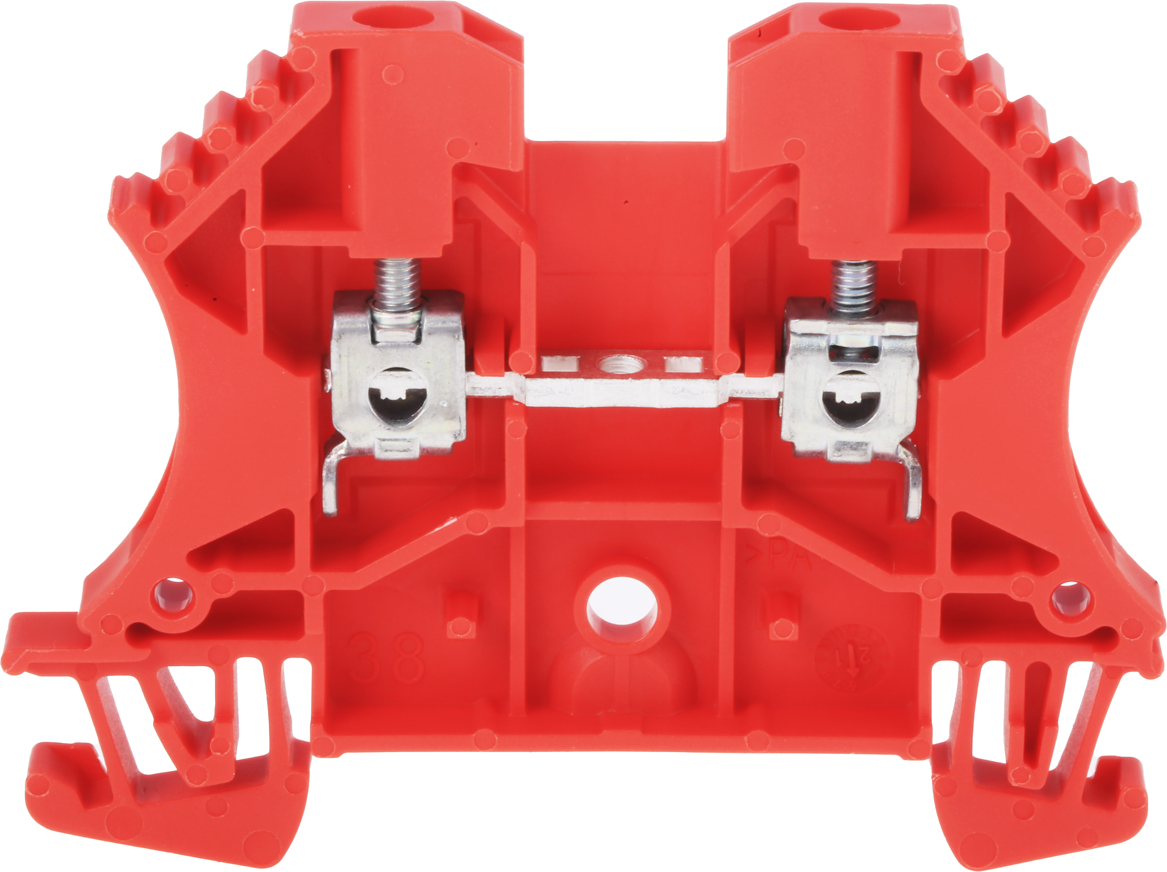 Weidmuller 1020040000 WDU Series Red, 2.5mm², Single-Level, Screw Termination, ATEX