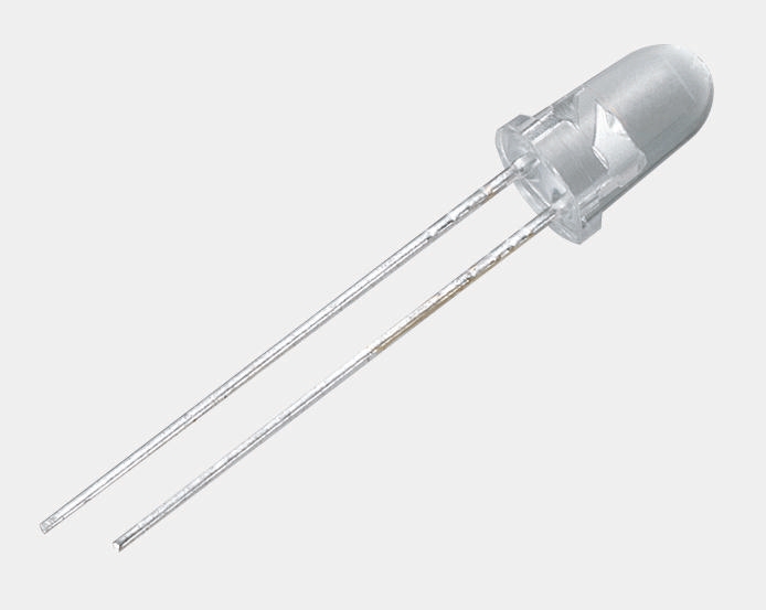 ROHM1.9 V Red LED 5mm Through Hole, SLI-570UT3F