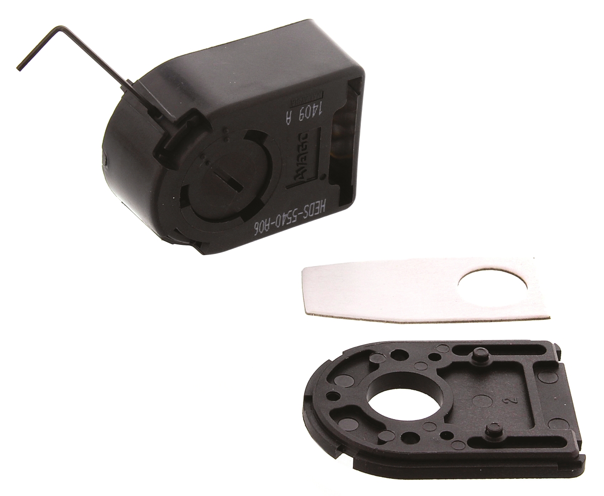 Broadcom 5V dc Optical Encoder with a 1/4 in Hollow Shaft