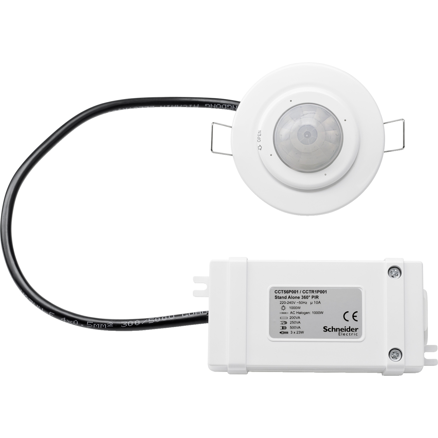 Schneider Electric Motion Detector Motion Detector, 3.9m Sensor Range