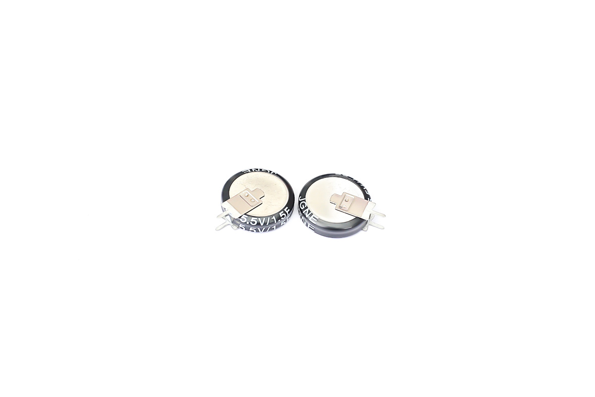 RS PRO 1.5F Supercapacitor -20 → +80% Tolerance 5.5V dc, Through Hole