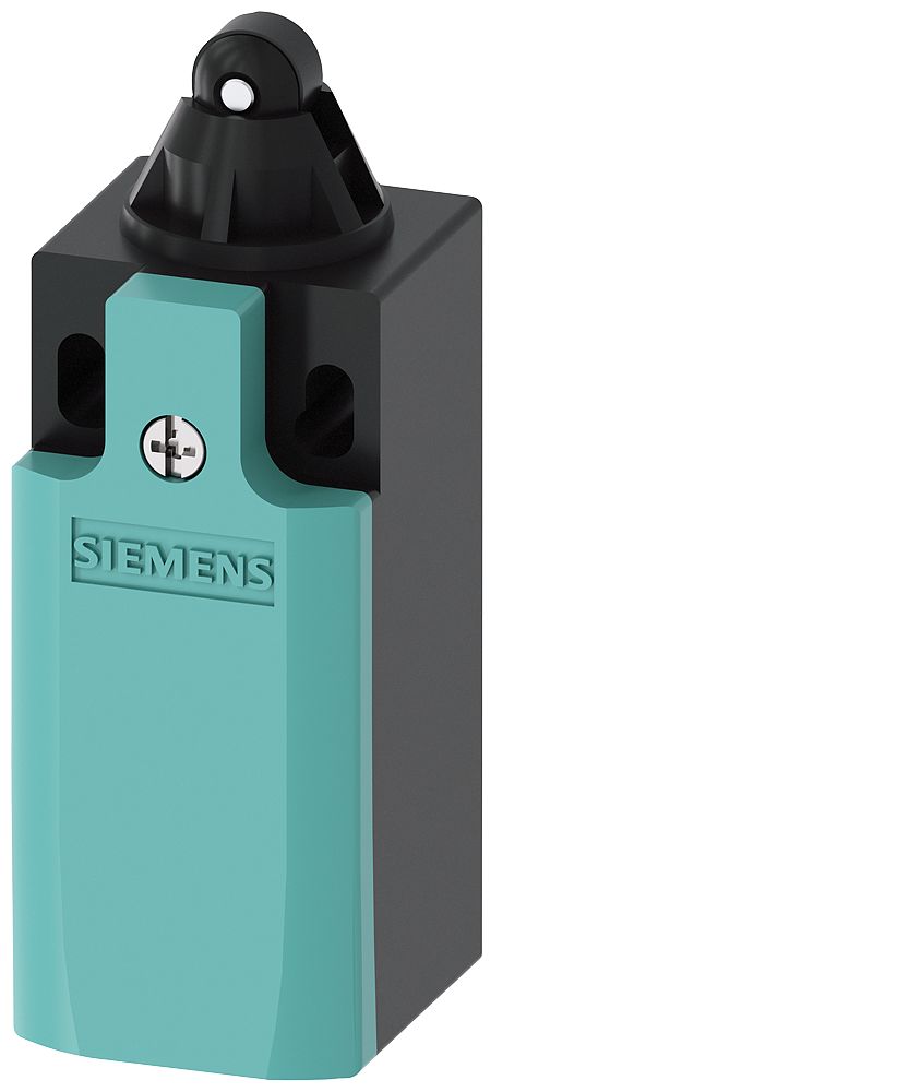 Siemens 3SE5 Series Roller Plunger Limit Switch, 1NC/1NO, IP65, Plastic Housing, 400V ac Max, 4A Max