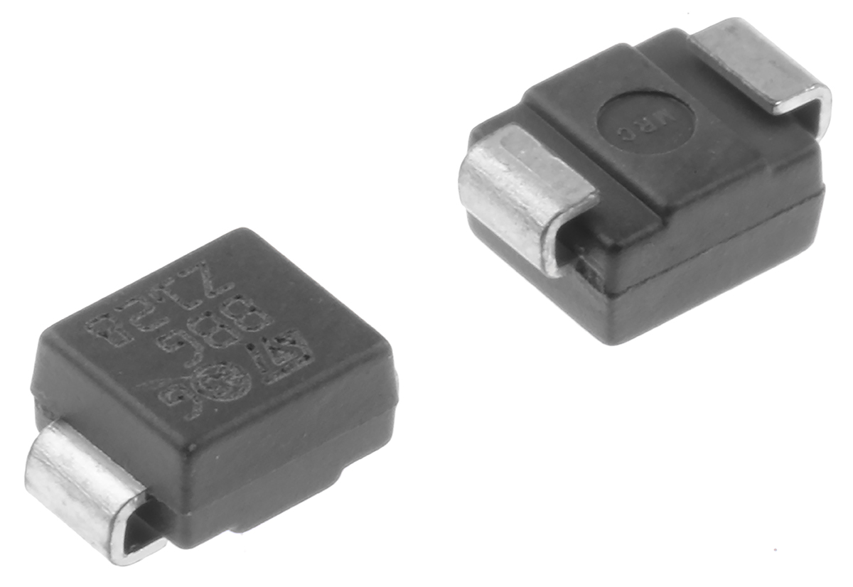 STMicroelectronics SMBJ15CA-TR, Bi-Directional TVS Diode, 600W, 2-Pin DO-214AA