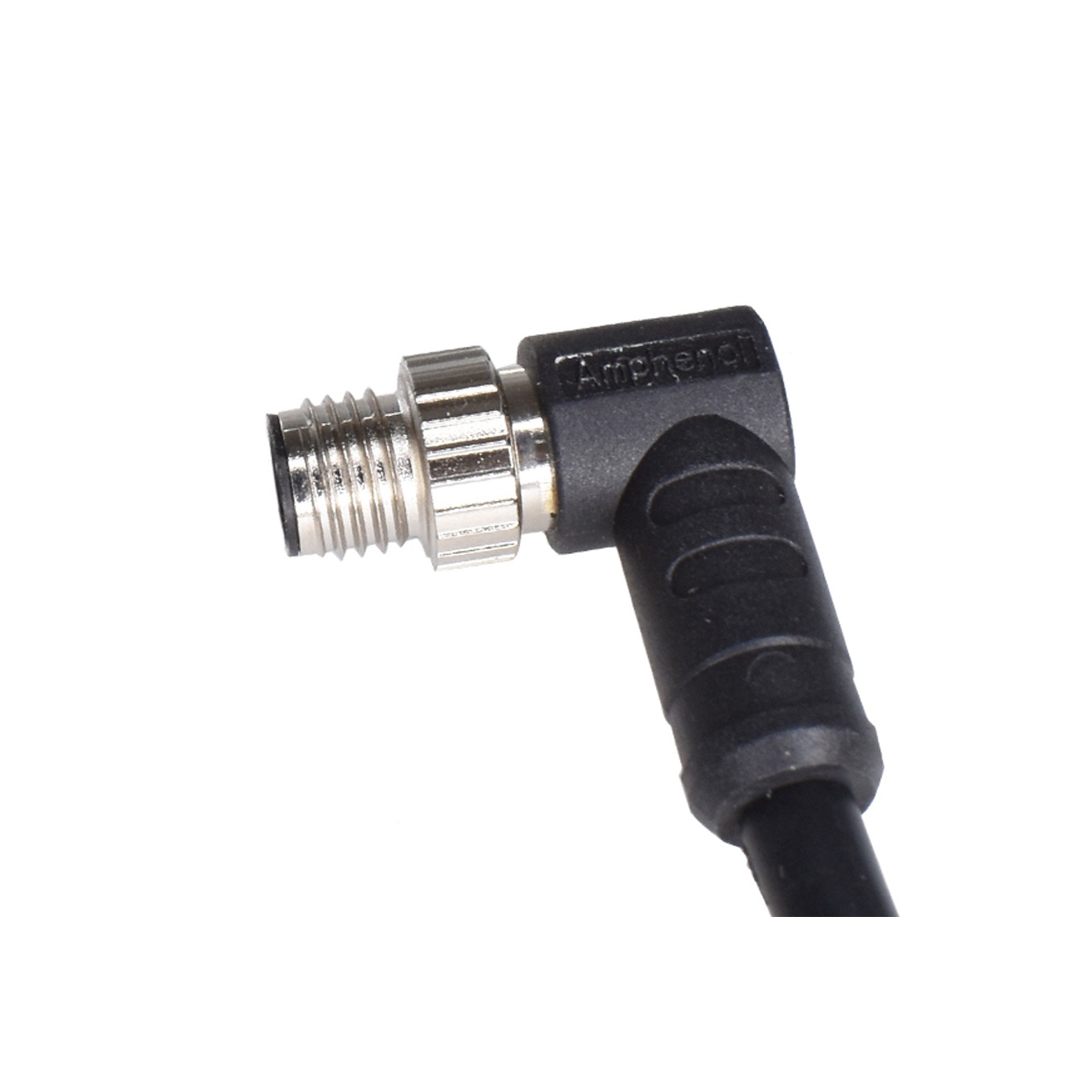 Amphenol Industrial Circular Connector, 3 Contacts, M8 Connector, Plug, Male, IP67