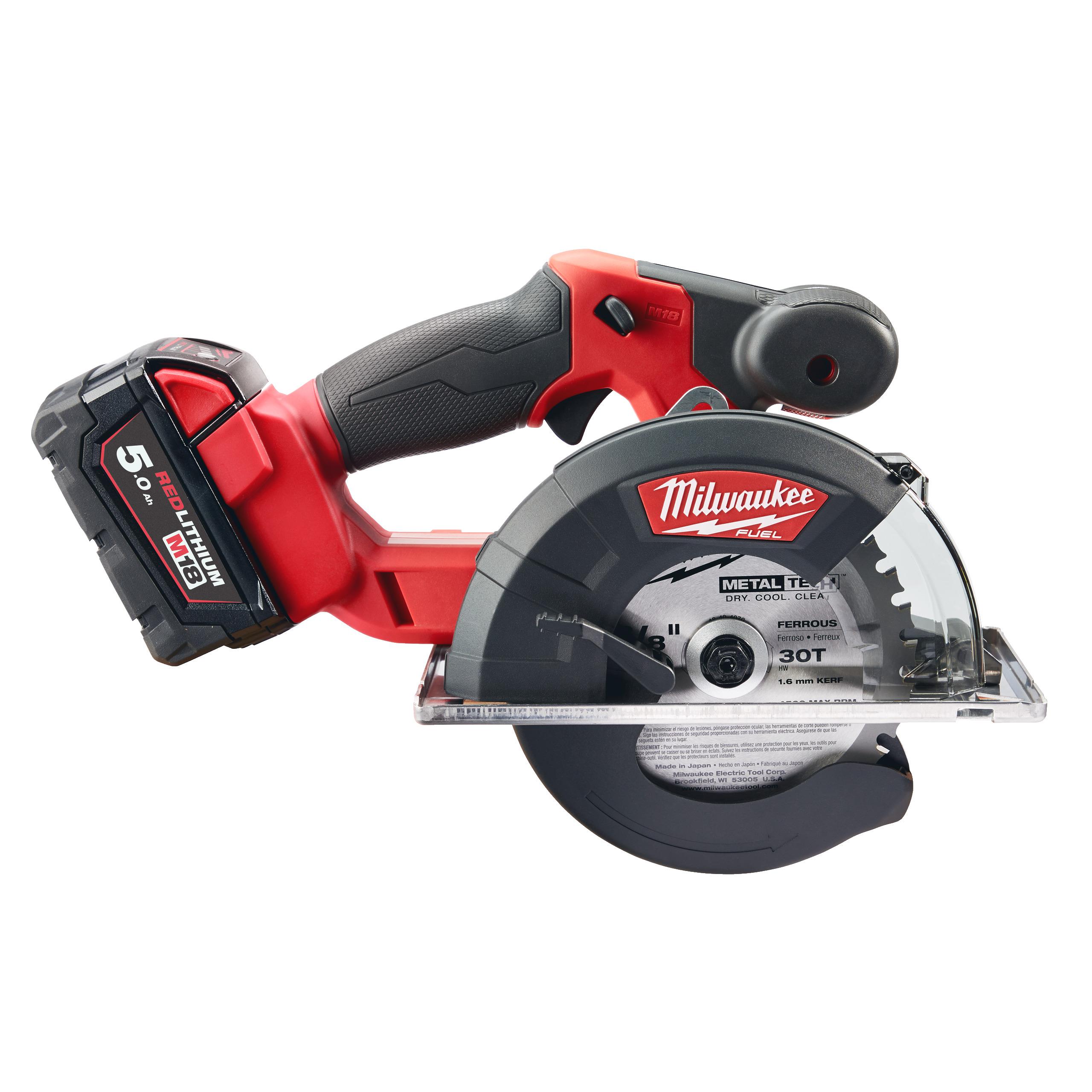 Milwaukee M18 FUEL M18 FMCS-502X 150mm Cordless Hand-Held Circular Saw, 18V, Cordless