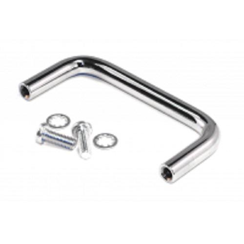 Hammond Chrome Steel Drawer Handle 38 mm Height, 84mm Width, 8mm Length