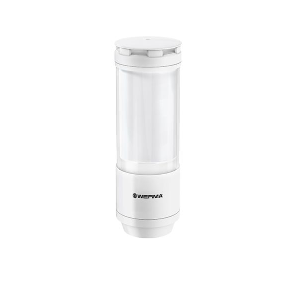 Werma eSIGN Series Flashing Effect Signal Tower for Use with eSIGN Series, 24 V, LED Bulb, DC, IP66, IP69K