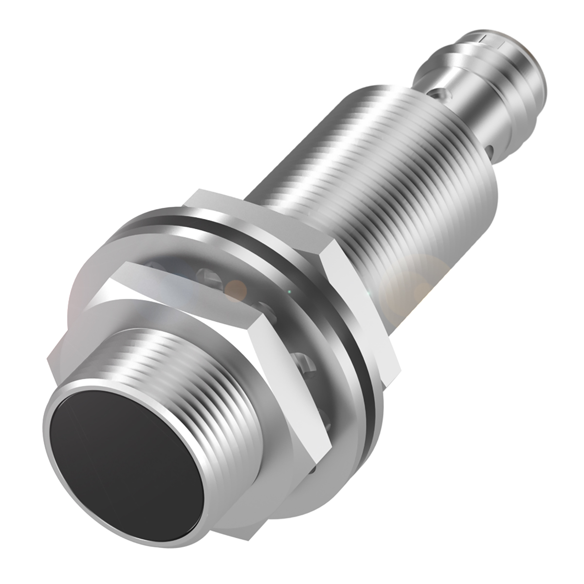 BALLUFF Inductive Threaded Barrel Proximity Sensor, M18, 12 mm Detection, PNP NO, 10 → 30 V dc