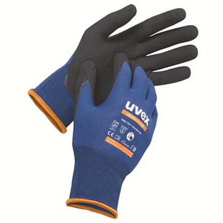 uvex Carbon, Elastane, Polyamide, 1 Gloves Work Gloves, Size 10