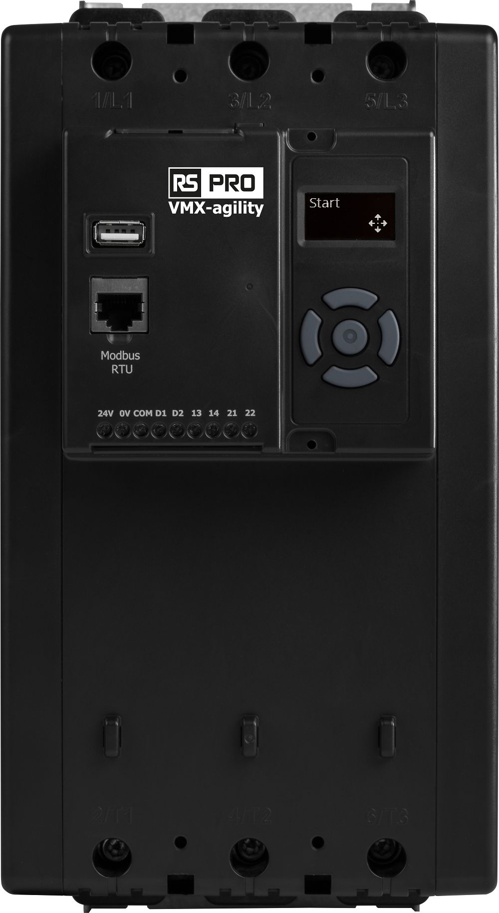 RS PRO Soft Starter, , 55 kW, 200 → 600 V, 3 Phase, IP20