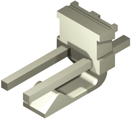 Molex KK 396 Series Straight Through Hole Pin Header, 4 Contact(s), 3.96 mm Pitch, 1 Row, Unshrouded