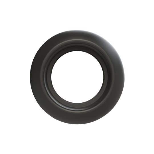 Abrasion Protection Sleeve, Conduit Fitting, 29mm Nominal Size, Polyamide 6, Black
