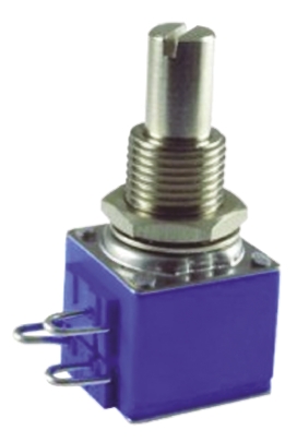 Bourns 82 500kΩ Rotary Potentiometer 1-Gang Panel Mount, 82A1D-A24-BA0/186L