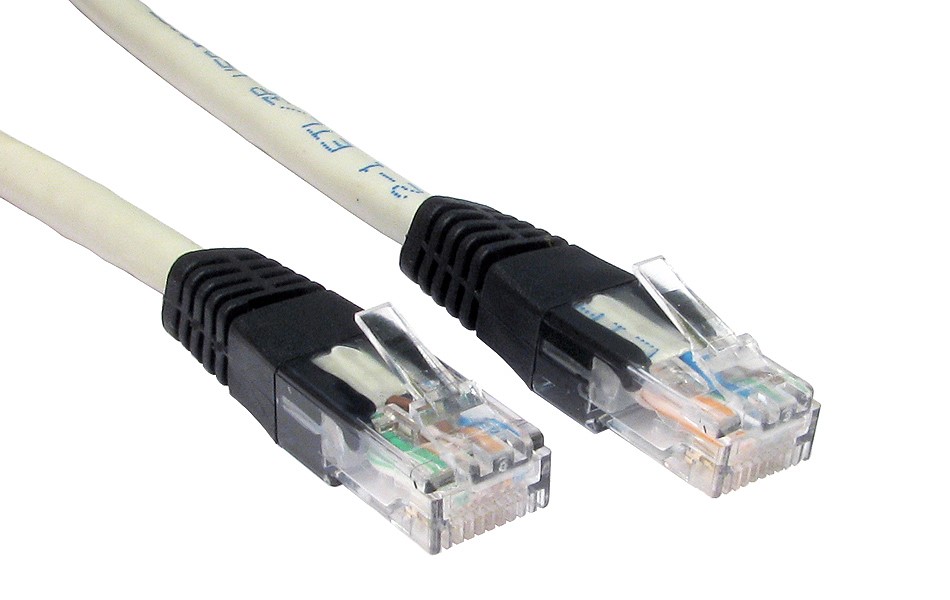 RS PRO, 20m Cat6, Grey RJ45 to Male RJ45 Male, UTP Unshielded, Terminated PVC Sheath