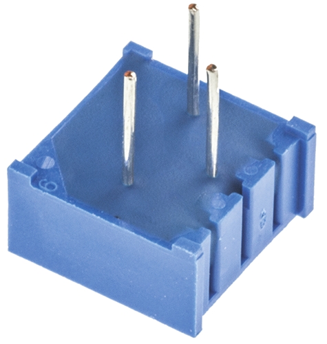 10kΩ, Through Hole Trimmer Potentiometer 0.5W Top Adjust Bourns, 3386