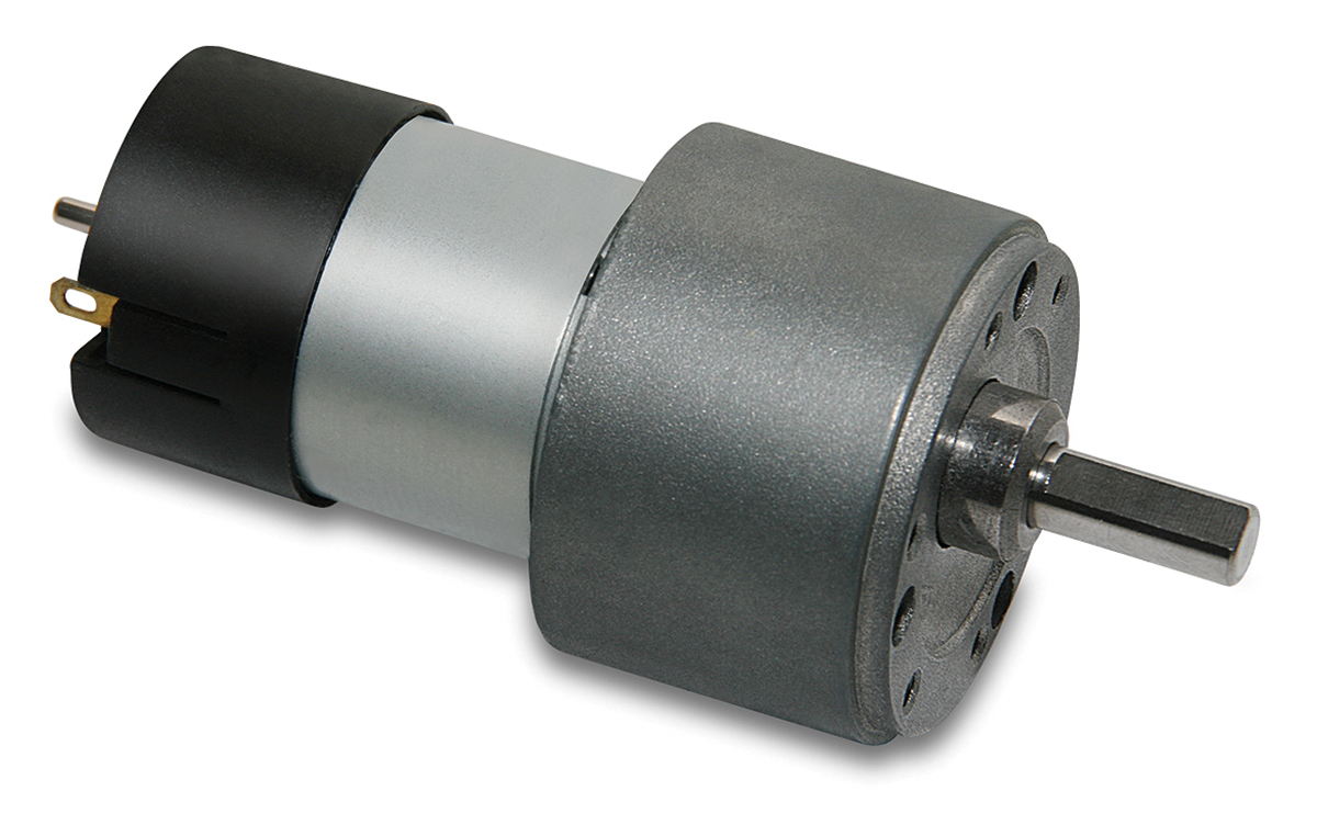 Micromotors Geared DC Geared Motor, 24 V dc, 1 Nm, 6 rpm, 6mm Shaft Diameter