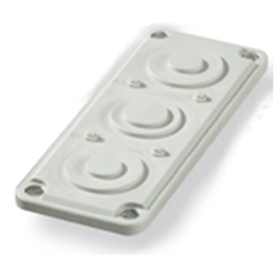 Fibox Structural System Cable Management, Steel 62mm Internal Width 193mm Internal Height, 216mm L