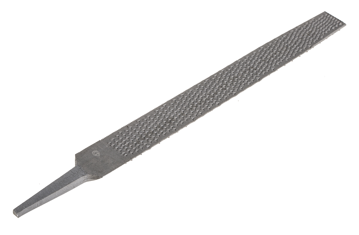 RS PRO 250mm, Bastard, Rasp Cut, Half Round Engineers File