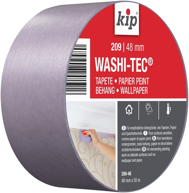 KIP 209-48 Silver Masking Tape 48mm x 50m