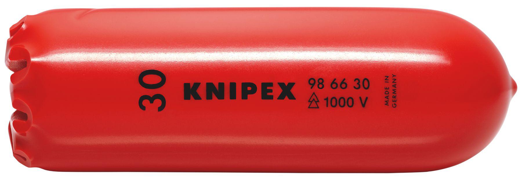 Knipex 100mm Red Cable Cover in Plastic, 30mm Inside dia.