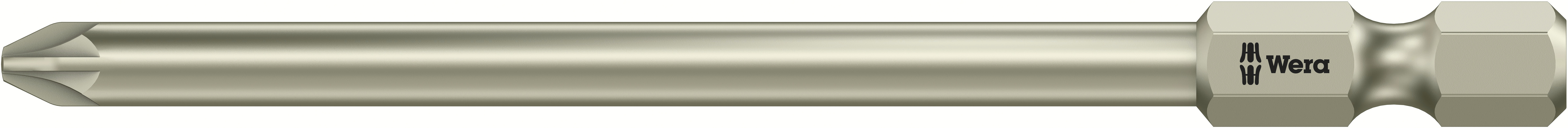 Wera Pozidriv Screwdriver Bit, PZ2 Tip