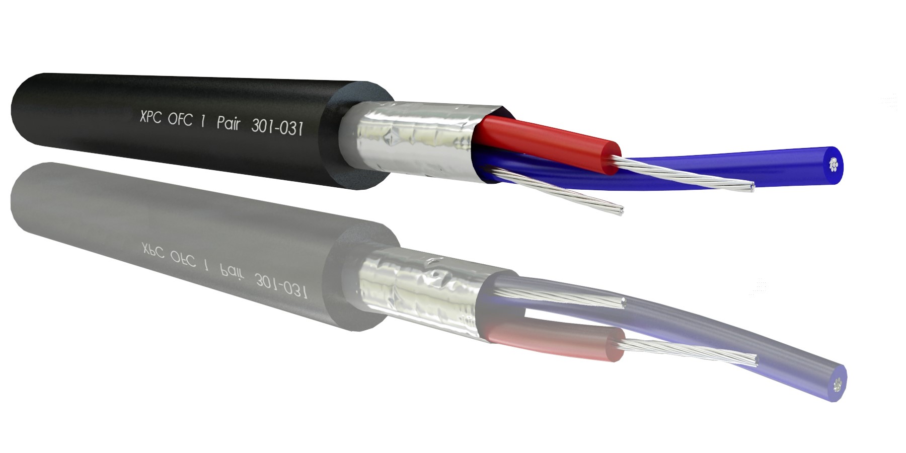 RS PRO 2 Core, 0.25 mm² CSA Screened, 3.5mm od, 100m, Black