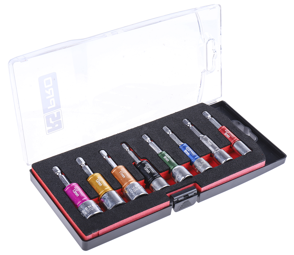 RS PRO 8-Piece 1/4 in Bit Socket Set , Hex Bit