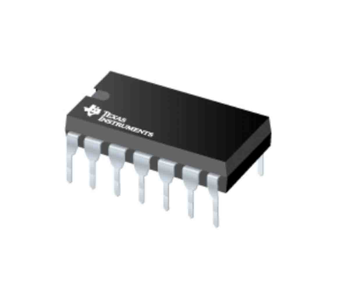 Texas Instruments CD40106BE Hex Schmitt Trigger Schmitt Trigger Inverter, 14-Pin PDIP
