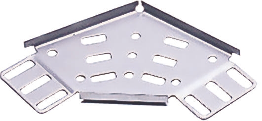 Legrand Light Duty 90° Flat Bend Stainless Steel Cable Tray Accessory, 75 mm Width, 12mm Depth
