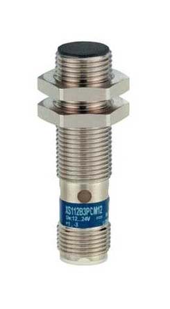 Telemecanique Sensors Inductive Threaded Barrel Proximity Sensor, M12, 4 mm Detection, PNP NO+NC, 12 → 24 V dc