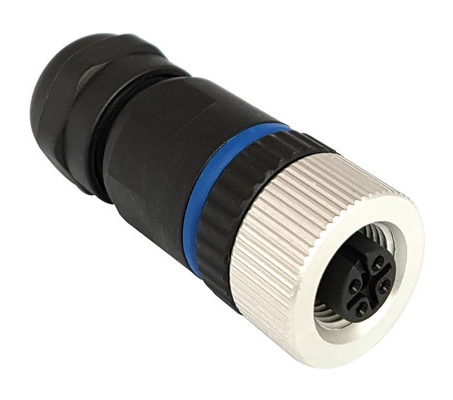 Bulgin Circular Connector, 3 Contacts, Panel, M12 Connector, Socket, Female, IP67, Buccaneer M12 Series