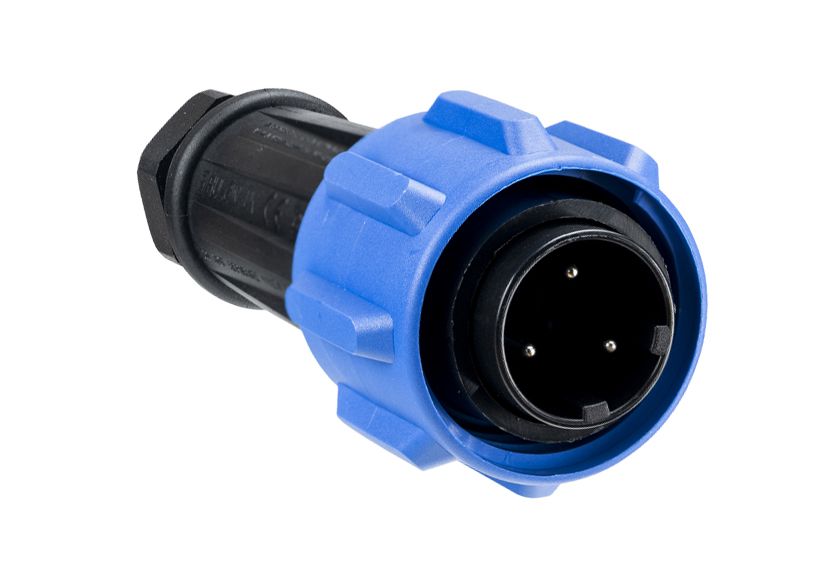 Bulgin Circular Connector, 3 Contacts, Cable, Standard Connector, Plug, Male, IP68, Buccaneer 900 Series